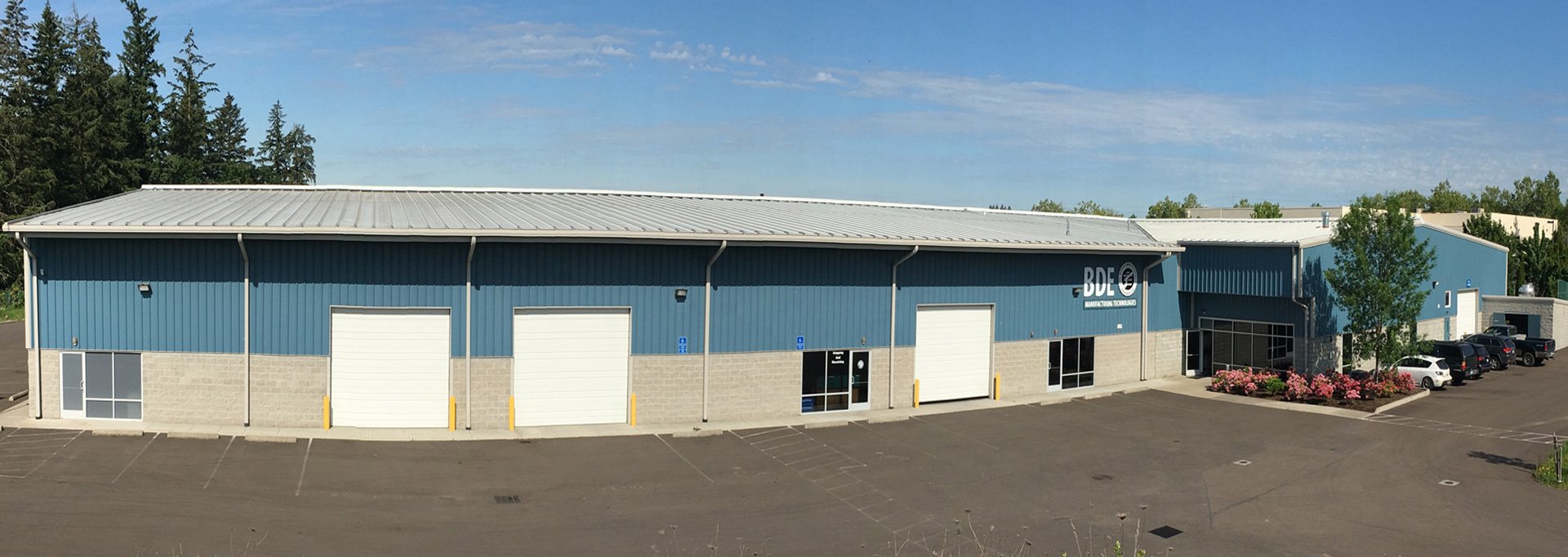 BDE Manufacturing Technologies CNC Machine Shop Outside View